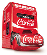Embalagens coca-cola